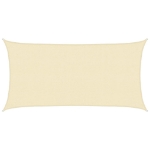 Vela Parasole 160 g/m² Crema 2,5x4,5 m in HDPE