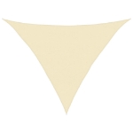 Vela Parasole 160 g/m² Crema 5x5x6 m in HDPE