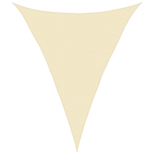 Vela Parasole 160 g/m² Crema 5x6x6 m in HDPE