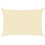 Vela Parasole 160 g/m² Crema 5x7 m in HDPE
