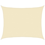 Vela Parasole 160 g/m² Crema 6x7 m in HDPE