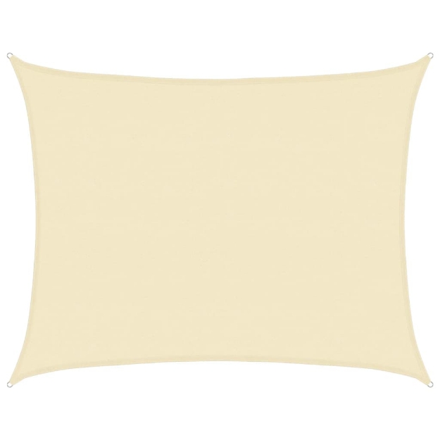 Vela Parasole 160 g/m² Crema 6x7 m in HDPE
