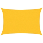 Vela Parasole 160 g/m² Gialla 2,5x4 m in HDPE