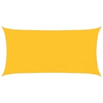 Vela Parasole 160 g/m² Gialla 2,5x4,5 m in HDPE