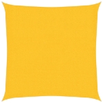 Vela Parasole 160 g/m² Gialla 3,6x3,6 m in HDPE