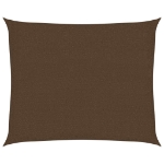 Vela Parasole 160 g/m² Marrone 2,5x3 m in HDPE