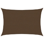 Vela Parasole 160 g/m² Marrone 2,5x3,5 m in HDPE