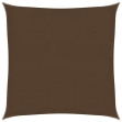 Vela Parasole 160 g/m² Marrone 3,6x3,6 m in HDPE