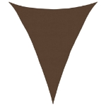 Vela Parasole 160 g/m² Marrone 5x6x6 m in HDPE