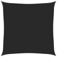 Vela Parasole 160 g/m² Nera 3,6x3,6 m in HDPE
