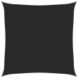 Vela Parasole 160 g/m² Nera 4,5x4,5 m in HDPE
