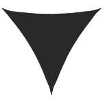 Vela Parasole 160 g/m² Nera 4,5x4,5x4,5 m in HDPE