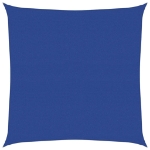Vela Parasole 160 g/m² Quadrata Blu 6x6 m in HDPE