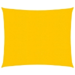 Vela Parasole 160 g/m² Quadrata Giallo 4x4 m in HDPE