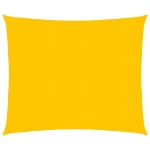 Vela Parasole 160 g/m² Quadrata Giallo 5x5 m in HDPE