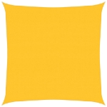 Vela Parasole 160 g/m² Quadrata Giallo 7x7 m in HDPE