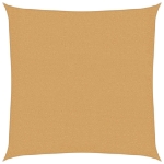 Vela Parasole 160 g/m² Quadrata Sabbia 3,6x3,6 m in HDPE