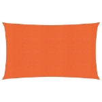Vela Parasole 160 g/m² Rettangolare Arancione 4x7 m in HDPE