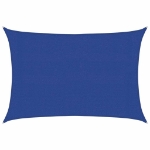 Vela Parasole 160 g/m² Rettangolare Blu 3x4,5 m in HDPE