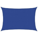 Vela Parasole 160 g/m² Rettangolare Blu 5x7 m in HDPE