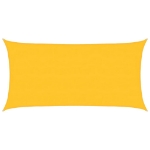 Vela Parasole 160 g/m² Rettangolare Giallo 4x7 m in HDPE