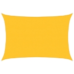 Vela Parasole 160 g/m² Rettangolare Giallo 5x6 m in HDPE