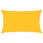 Vela Parasole 160 g/m² Rettangolare Giallo 5x8 m in HDPE