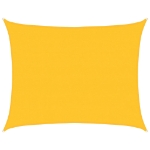 Vela Parasole 160 g/m² Rettangolare Giallo 6x7 m in HDPE