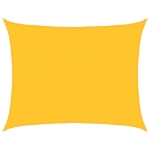 Vela Parasole 160 g/m² Rettangolare Giallo 6x8 m in HDPE
