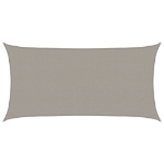 Vela Parasole 160 g/m² Rettangolare Grigio Chiaro 2,5x4,5m HDPE