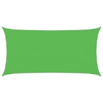 Vela Parasole 160 g/m² Rettangolare Verde Chiaro 2,5x5 m HDPE
