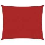 Vela Parasole 160 g/m² Rossa 2,5x3 m in HDPE