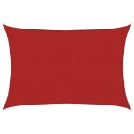 Vela Parasole 160 g/m² Rossa 2,5x3,5 m in HDPE