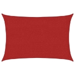 Vela Parasole 160 g/m² Rossa 2x2,5 m in HDPE