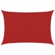 Vela Parasole 160 g/m² Rossa 3,5x4,5 m in HDPE