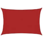 Vela Parasole 160 g/m² Rossa 3x4 m in HDPE