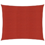 Vela Parasole 160 g/m² Rossa 6x6 m in HDPE