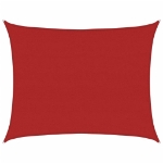 Vela Parasole 160 g/m² Rossa 6x7 m in HDPE