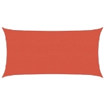 Vela Parasole 160 g/m² Terracotta 2,5x5 m in HDPE