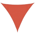 Vela Parasole 160 g/m² Terracotta 3x3x3 m in HDPE