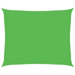 Vela Parasole 160 g/m² Verde Chiaro 2,5x3 m in HDPE