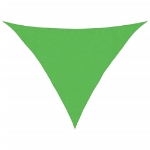 Vela Parasole 160 g/m² Verde Chiaro 3,5x3,5x4,9 m in HDPE