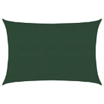 Vela Parasole 160 g/m² Verde Scuro 3,5x5 m in HDPE