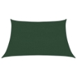 Vela Parasole 160 g/m² Verde Scuro 3/4x2 m in HDPE