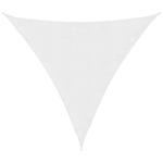 Vela Parasole Bianca 2x2x2 m 100% Poliestere Oxford