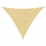 Vela Parasole Sabbia 2,5x2,5x3,5 m 100% Poliestere Oxford