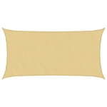 Vela Parasole Sabbia 3,5x2 m 100% Poliestere Oxford