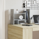 Organizer Scrivania Grigio Cemento 38,5x17x39 Legno Multistrato