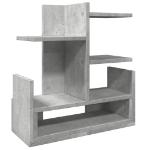 Organizer Scrivania Grigio Cemento 49x20x52,5 cm Multistrato