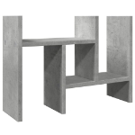 Organizer Scrivania Grigio Cemento 34,5x15,5x35,5cm Multistrato